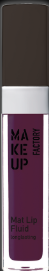 Make Up Factory Mat Lip Fluid Longlasting Purple Atmosphere
