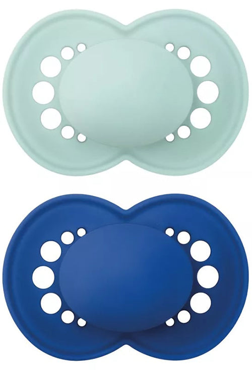 Mam Original 6+ Silicone Confezione Doppia Maschio