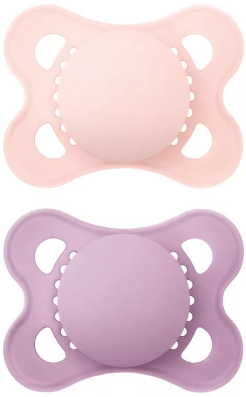 Mam Succhietto Original 2-6 Mesi Silicone Femmina 2 Pezzi
