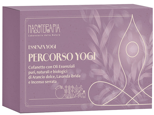 Hp Italia Nasoterapia Essenza Yogi Percorso Yogi Kit con 3 Oli Essenziali Biologici X 5 ml