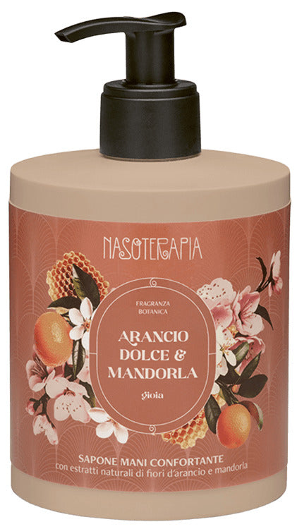 Nasoterapia Fragranza Botanica Sapone Mani Confortante Arancio Dolce & Mandorla 500 ml