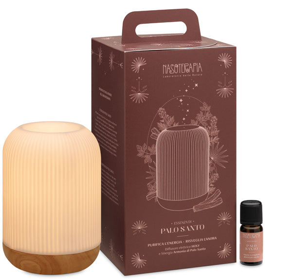 Hp Italia Nasoterapia Kit Essenza di Palo Santo - Sinergia Armonia e Diffusore Holy