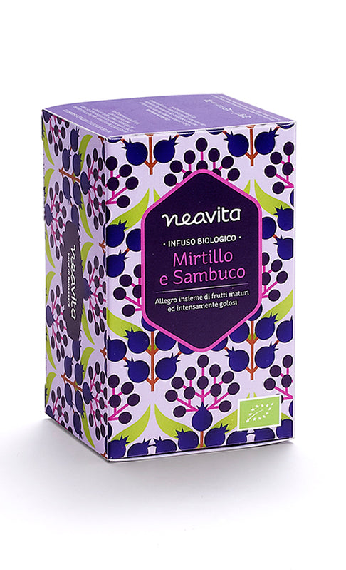 Neavita Infuso In Filtro Mirtillo E Sambuco Bio