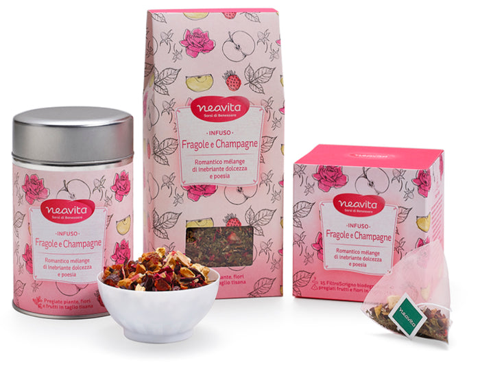 Neavita Silver Tin Fragole/Champagne 100 Gr