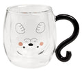 Hp Italia Neavita Tea&friends Mug di Vetro Doppio Muro Cane da 250ml