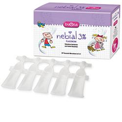 Nebial Soluzione Salina Ipertonica con Acido Ialuronico 20 Flaconcini 5 Ml