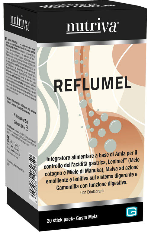 Nutriva Nstriva Reflumel 20 Stick Pack 10 Ml