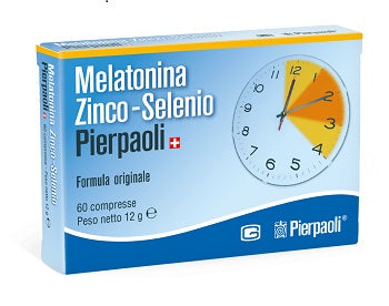Nutriva Melatonina Zinco-Selenio Pierpaoli 60 Compresse