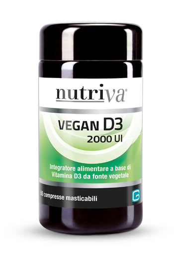Nutriva Vegan D3 2000 UI 60 Cpr