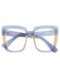 Mast Industria Italiana Occhiale Da Lettura Premontato Twins Gold Mousse Azzurro/Giallo +3,00