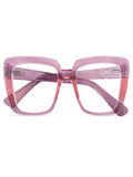 Mast Industria Italiana Occhiale Da Lettura Premontato Twins Gold Mousse Viola/Rosa+2,00