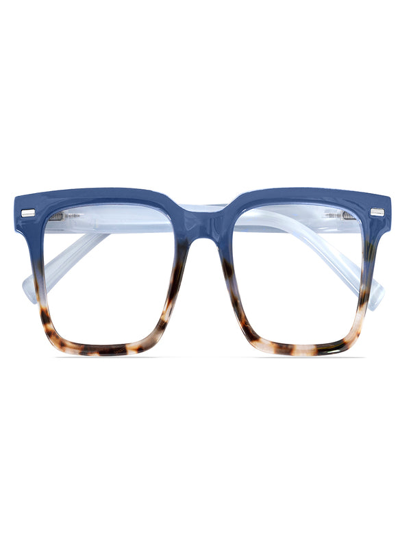 Mast Industria Italiana Occhiale Da Lettura Premontato Twins Gold Pretzel Blu/Demi +3,50