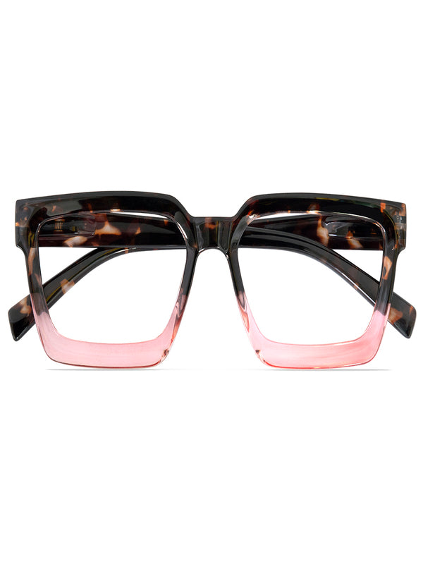 Mast Industria Italiana Occhiale Da Lettura Premontato Twins Platinum Praline Demi/Rosa +2,50