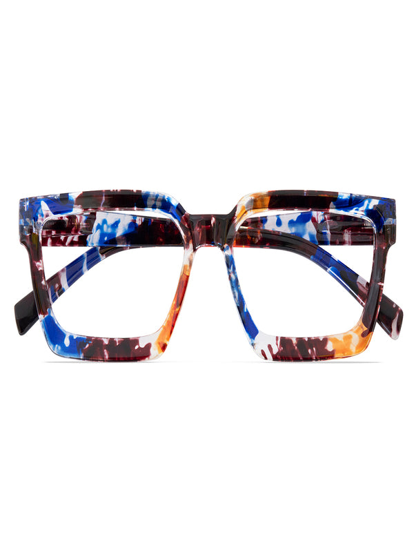 Mast Industria Italiana Occhiale Da Lettura Premontato Twins Platinum Praline Multicolor +1,50