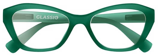 Bestmad Occhiali Glassio Santa Clara Forest Green +3,5