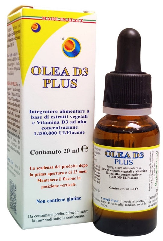 Herboplanet Olea D3 Plus Gocce 20 Ml