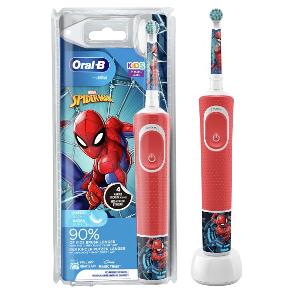 Oral-B Oralb Spiderman Spazzolino Elettrico+1 Referenza