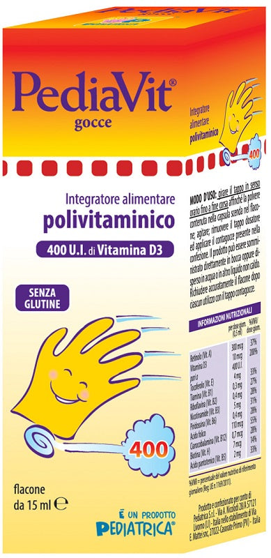 Pediatrica Pediavit Gocce 15 Ml