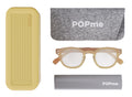 POPme Glasses Yellow Peach +1