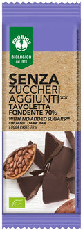 Probios Tavoletta Cioccolato Fondente Senza Zuccheri Aggiunti 50G