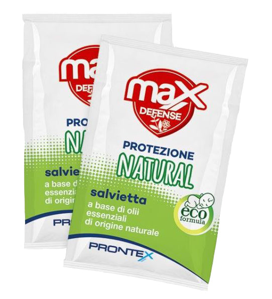 Safety Prontex Max Defense Salviettine Natural 6 Pezzi