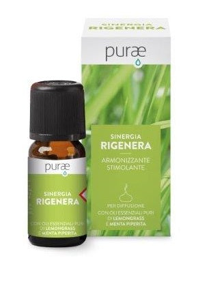 Purae Sinergia Con Oli Essenziali Rigenera 10 Ml