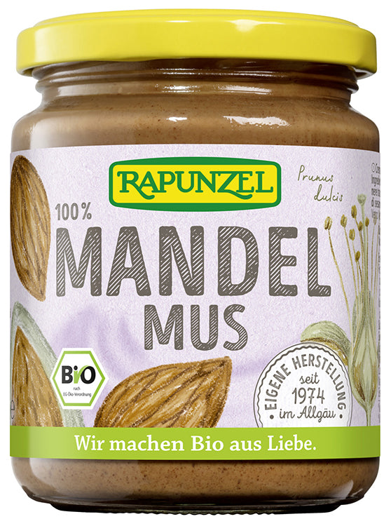 Rapunzel Naturkost Rapunzel Crema di Mandorle Senza Zuccheri Aggiunti 250 g