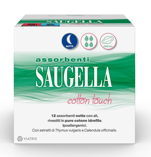 Saugella Assorbenti Notte 12pz