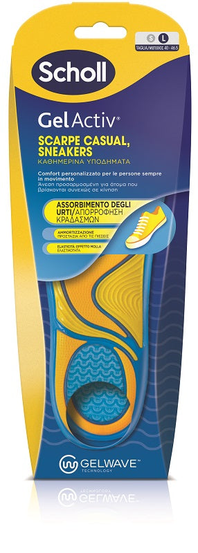 dr Scholl'S Scholl Gelactiv Scarpe Casual Sneakers Misura Large Nuova Serie 2025 1 Paio