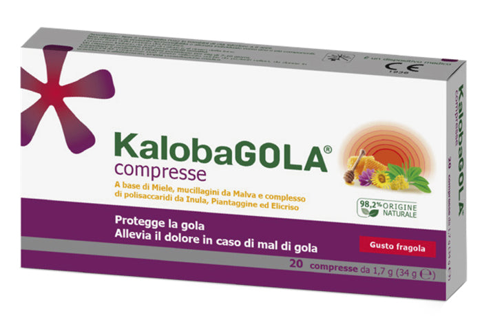 Schwabe Pharma Italia Kalobagola 20 Compresse Fragola