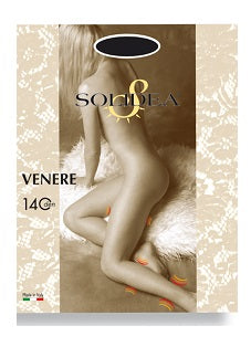 Solidea Venere 140 Collant Tutto Nudo Nero 3-ML