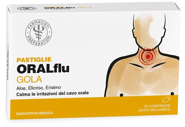 Unifarco Oralflu Gola 20 Compresse