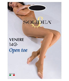 Solidea Venere 140 Open Toe Collant Nero 3-Ml