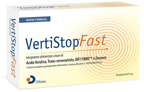 Difass International Vertistop Fast 20 Capsule Da 675 Mg
