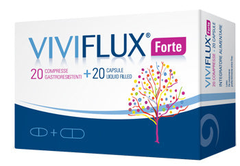 Neuraxpharm Italy Viviflux Forte 20 Compresse Gastroresistenti + 20 Capsule Liquid Filler