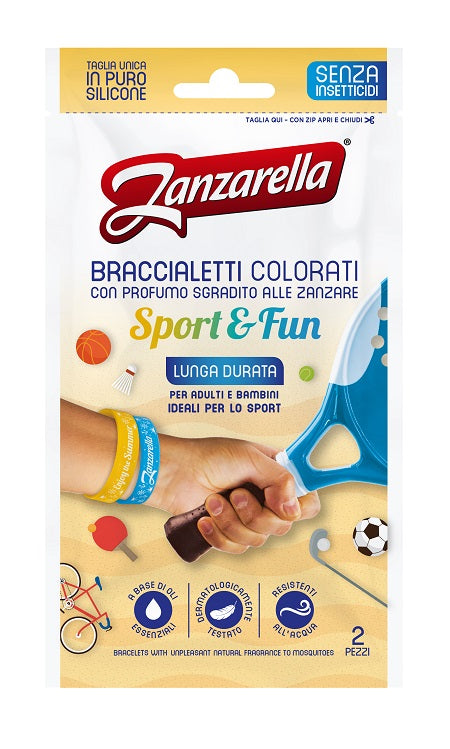 Coswell Zanzarella Braccialetti Sport&Fun 2 Pezzi